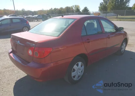 2006 Toyota Corolla Ce from USA, damaged, VIN 2T1BR32E26C592153
